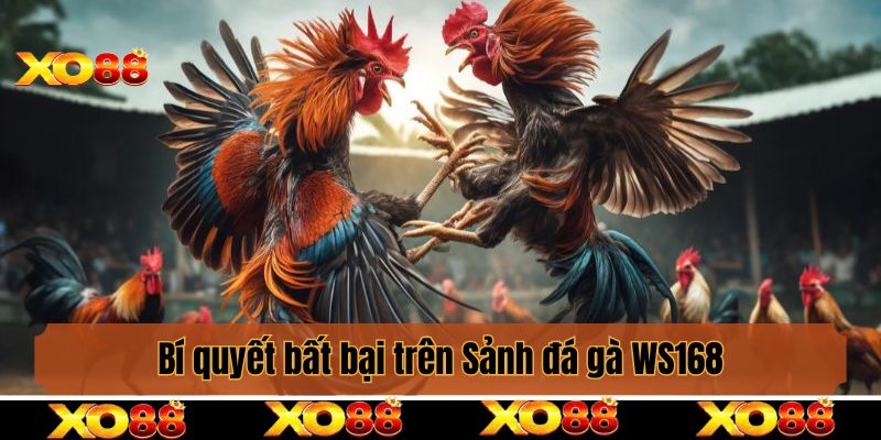 Bí quyết bất bại trên Sảnh đá gà WS168
