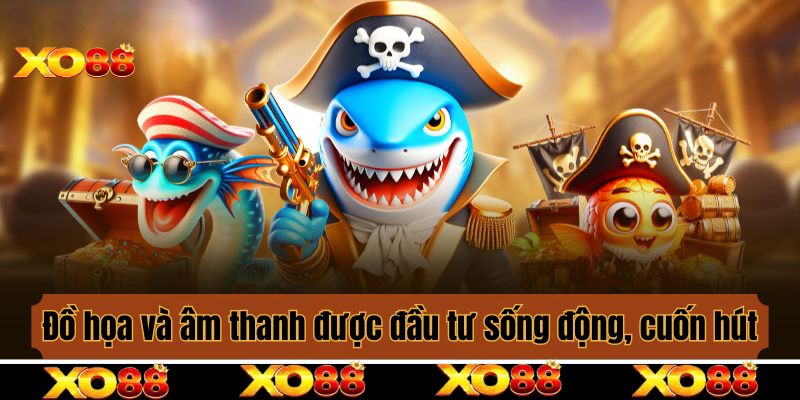 Đồ họa và âm thanh được đầu tư sống động, cực kỳ cuốn hút