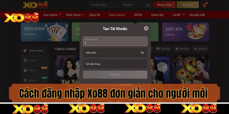 Hướng dẫn đăng nhập Xo88 đơn giản cho người mới bắt đầu