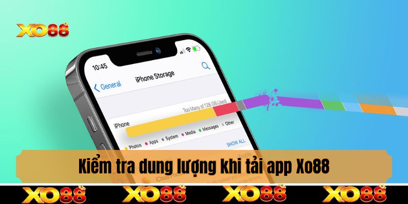 Kiểm tra dung lượng trước khi tải app